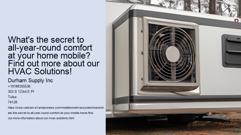 What's the secret to all-year-round comfort at your home mobile? Find out more about our HVAC Solutions!